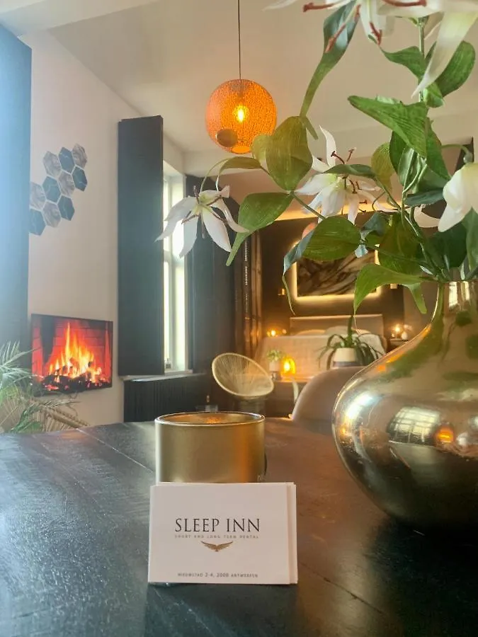 Διαμέρισμα Sleep Inn - Black And Gold Loft Antwerp Cityview